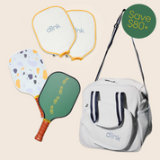 Pickleball Pair - 2 paddles, Carrying Bag, Padded Sleeve (Classics)