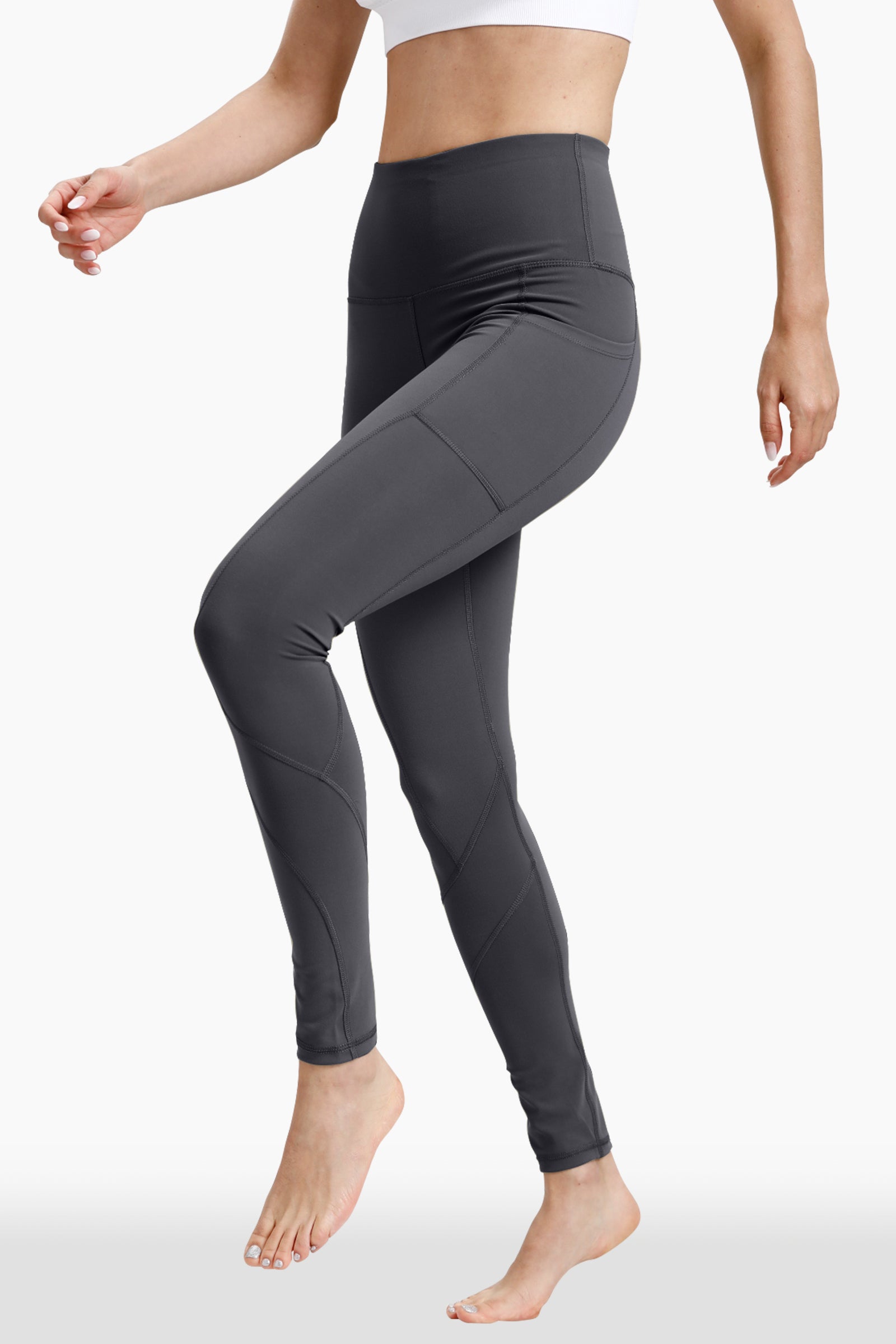 High Waisted Tummy Control Legging Workout Squat Proof Tights