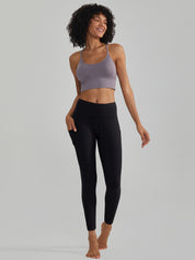 Buttery Soft High Waisted Yoga Pants Non-See-Through Full-Length Tights