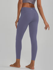 High-Waisted Yoga Pants Dual Side Pockets