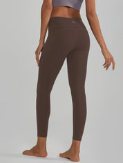 High-Waisted Yoga Pants Dual Side Pockets