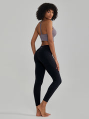 High-Waisted Yoga Pants Dual Side Pockets