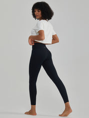 High-Waisted Yoga Pants Equipped with a Discreet Large Pocket