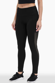 Buttery Soft Mesh Yoga Pants with Pockets Gym Workout Running