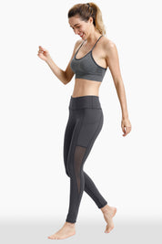 Buttery Soft Mesh Yoga Pants with Pockets Gym Workout Running