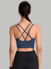 Seamless High-Performance Yoga Tank One-Piece Active Backless