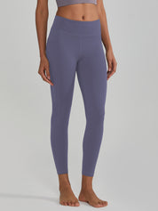 High-Waisted Yoga Pants Dual Side Pockets