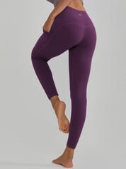 Buttery Soft High Waisted Yoga Pants Non-See-Through Full-Length Tights