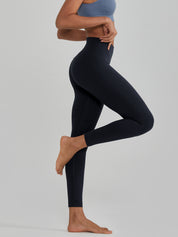 High-Waisted Yoga Pants Hidden Pocket on the Front Left Waistband