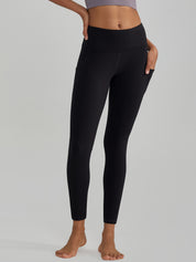 Buttery Soft High Waisted Yoga Pants Non-See-Through Full-Length Tights