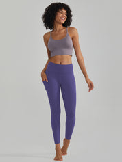 Buttery Soft High Waisted Yoga Pants Non-See-Through Full-Length Tights