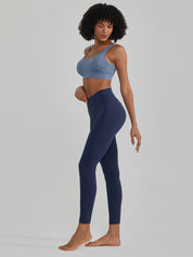 High-Waisted Yoga Pants Hidden Pocket on the Front Left Waistband