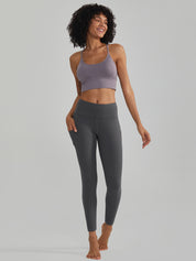 Buttery Soft High Waisted Yoga Pants Non-See-Through Full-Length Tights