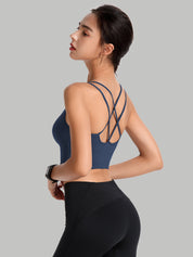 Seamless High-Performance Yoga Tank One-Piece Active Backless