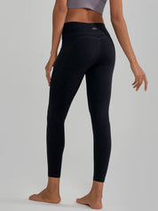 High-Waisted Yoga Pants Dual Side Pockets