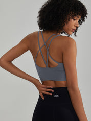 Seamless High-Performance Yoga Tank One-Piece Active Backless