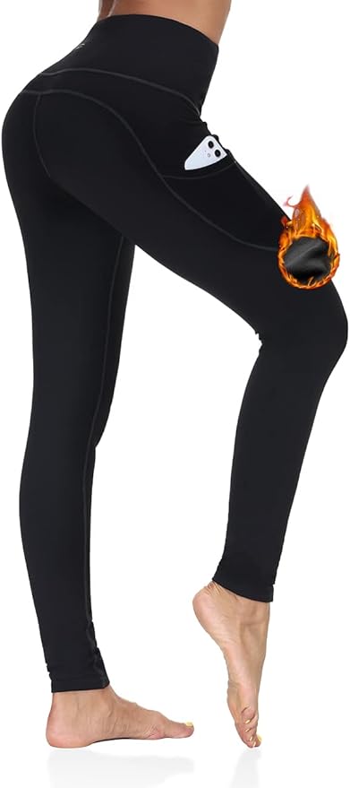 Fleece-Lined Thermal Winter Warm Leggings