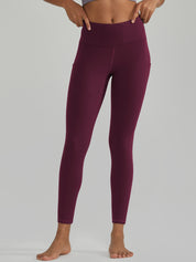 Buttery Soft High Waisted Yoga Pants Non-See-Through Full-Length Tights