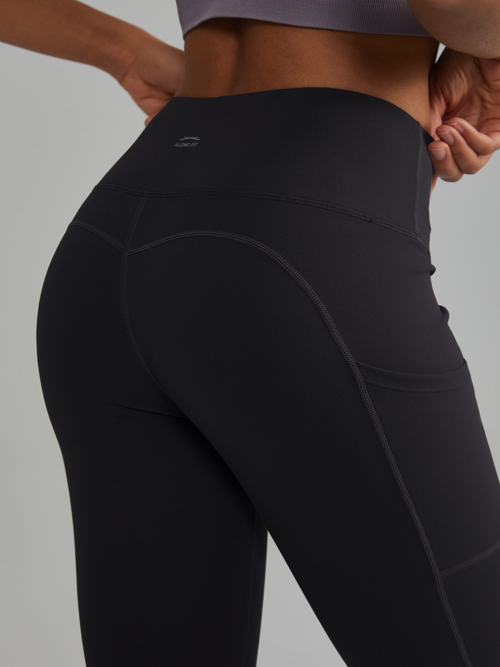 Buttery Soft High Waisted Yoga Pants Non-See-Through Full-Length Tights