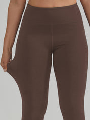 High-Waisted Yoga Pants Dual Side Pockets