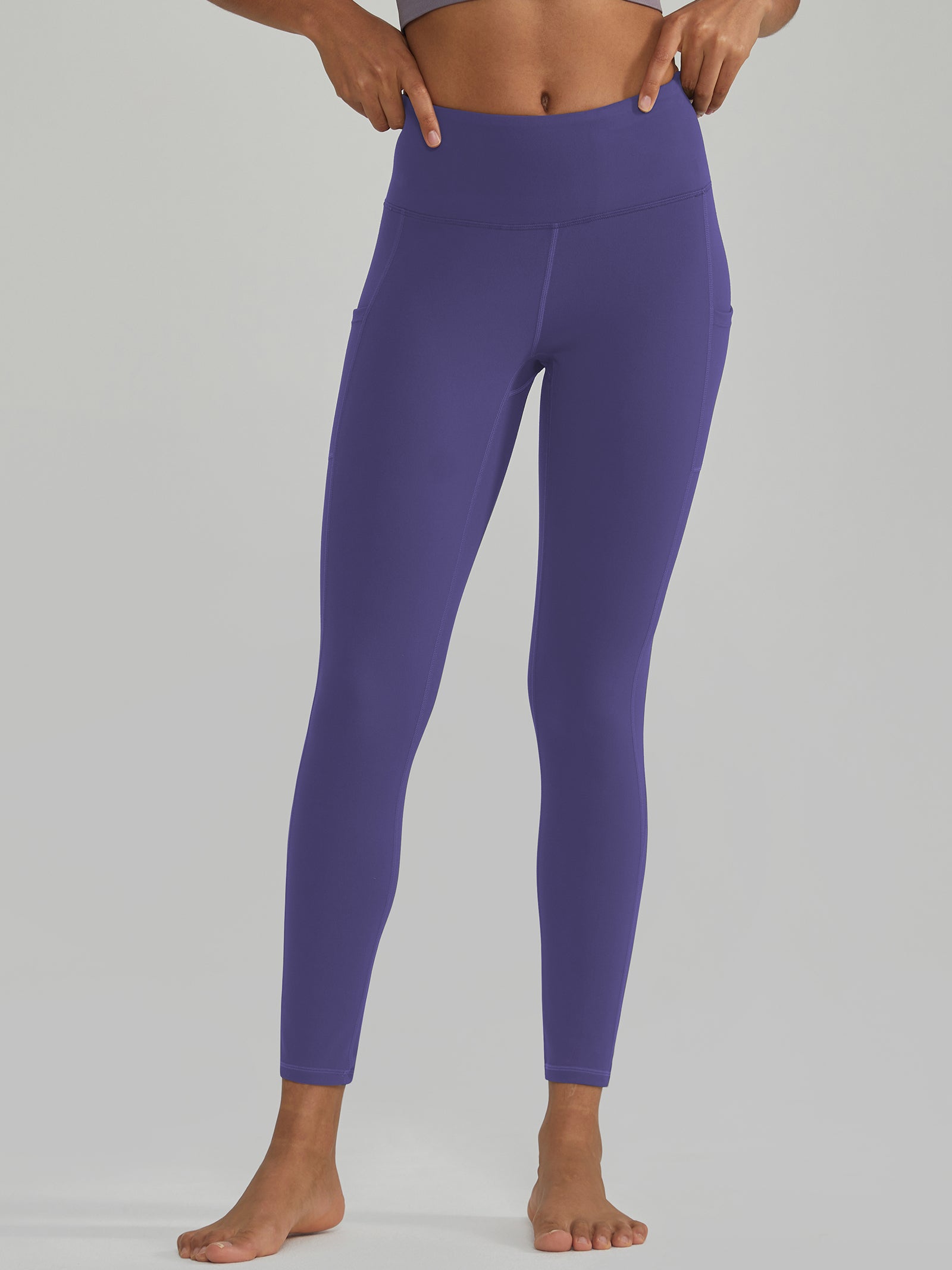 Buttery Soft High Waisted Yoga Pants Non-See-Through Full-Length Tights