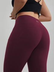 Buttery Soft High Waisted Yoga Pants Non-See-Through Full-Length Tights