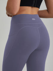 High-Waisted Yoga Pants Dual Side Pockets