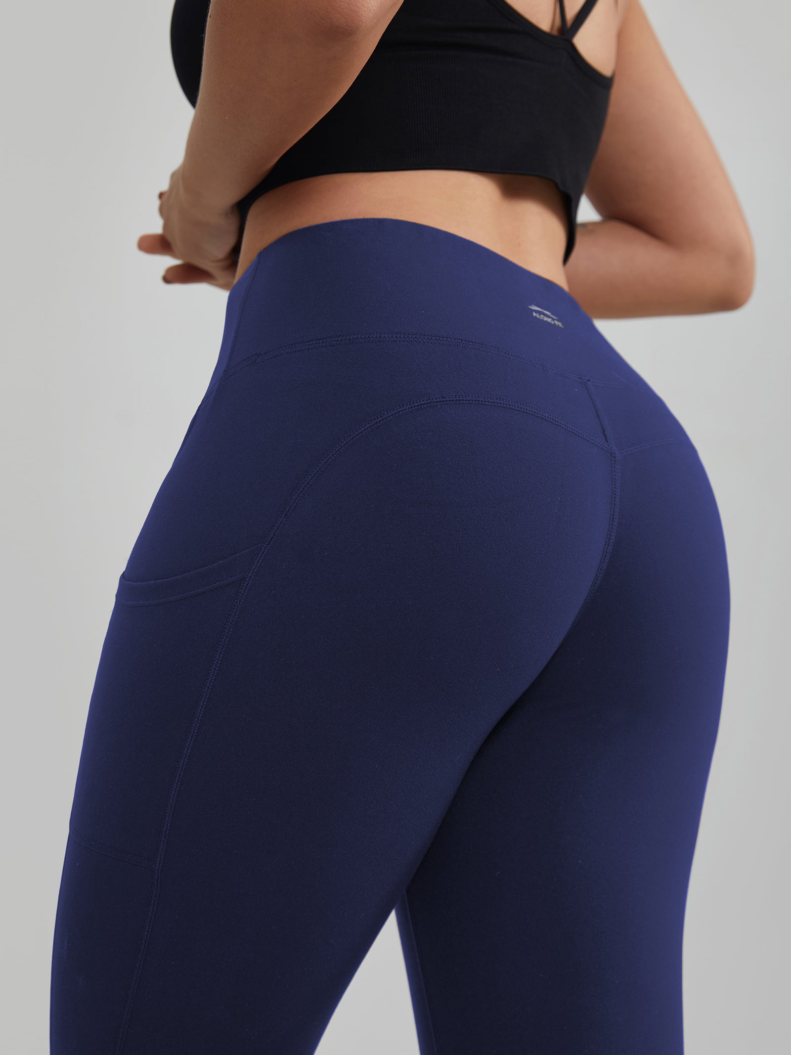 Buttery Soft High Waisted Yoga Pants Non-See-Through Full-Length Tights