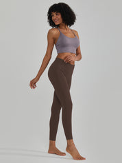 High-Waisted Yoga Pants Dual Side Pockets