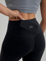 High-Waisted Yoga Pants Equipped with a Discreet Large Pocket