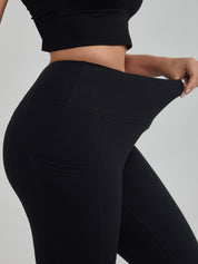 Buttery Soft High Waisted Yoga Pants Non-See-Through Full-Length Tights