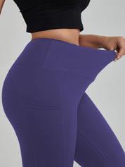 Buttery Soft High Waisted Yoga Pants Non-See-Through Full-Length Tights