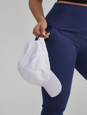 Widened High-Waisted Flared Yoga Pants Double Sided Front Pocket