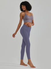 High-Waisted Yoga Pants Dual Side Pockets