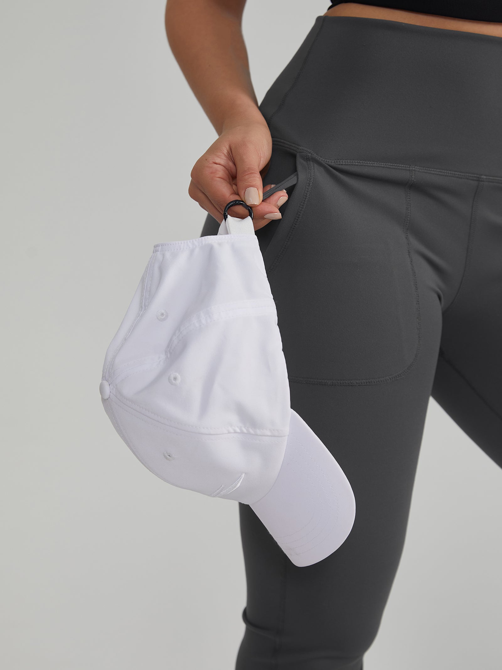 Widened High-Waisted Flared Yoga Pants Double Sided Front Pocket