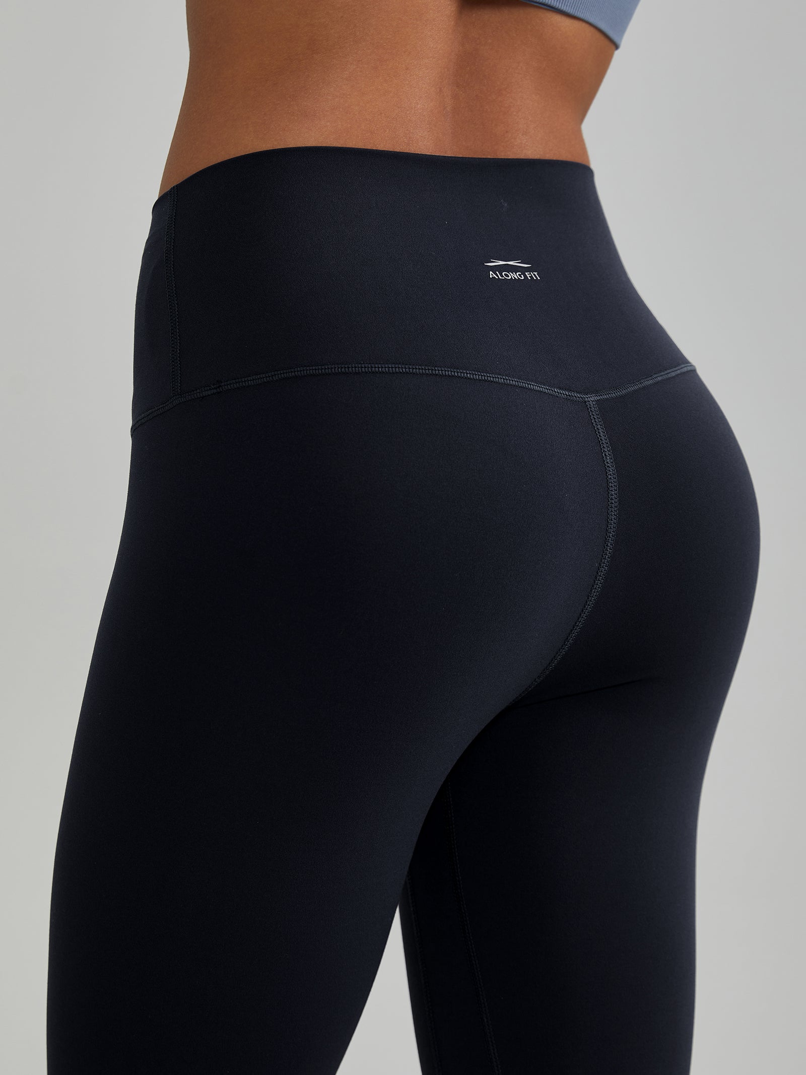 High-Waisted Yoga Pants Hidden Pocket on the Front Left Waistband