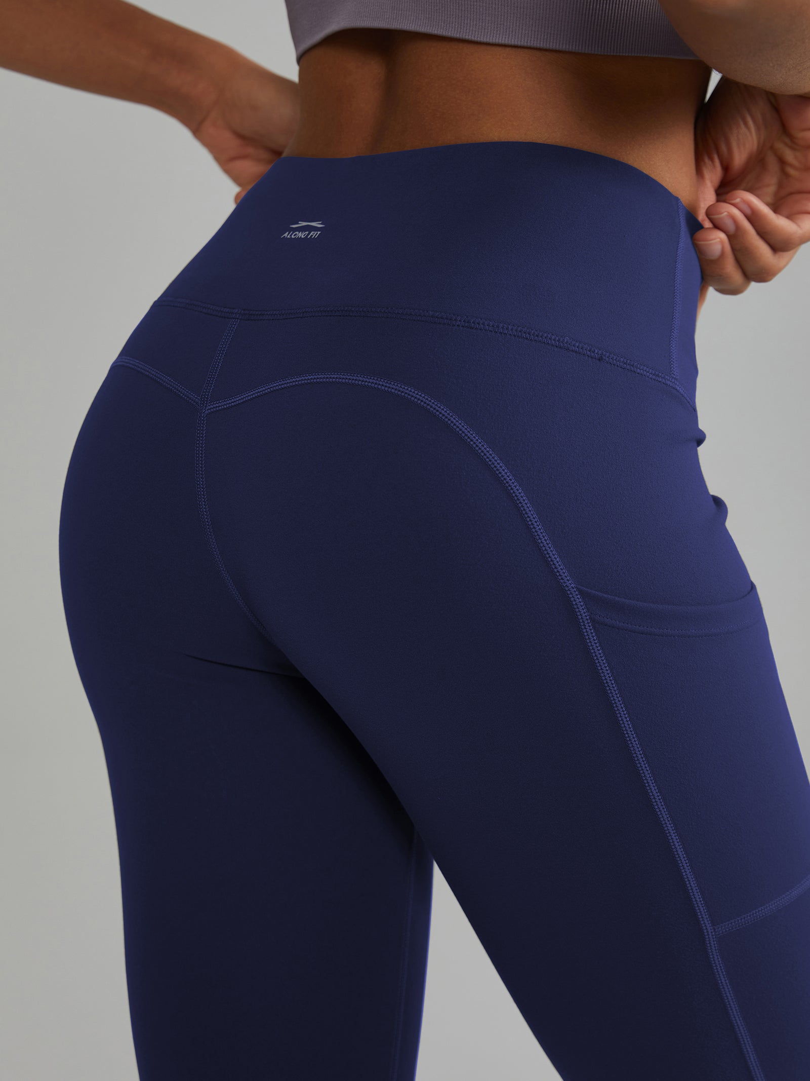 Buttery Soft High Waisted Yoga Pants Non-See-Through Full-Length Tights