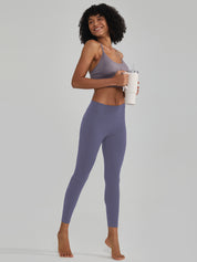 High-Waisted Yoga Pants Dual Side Pockets