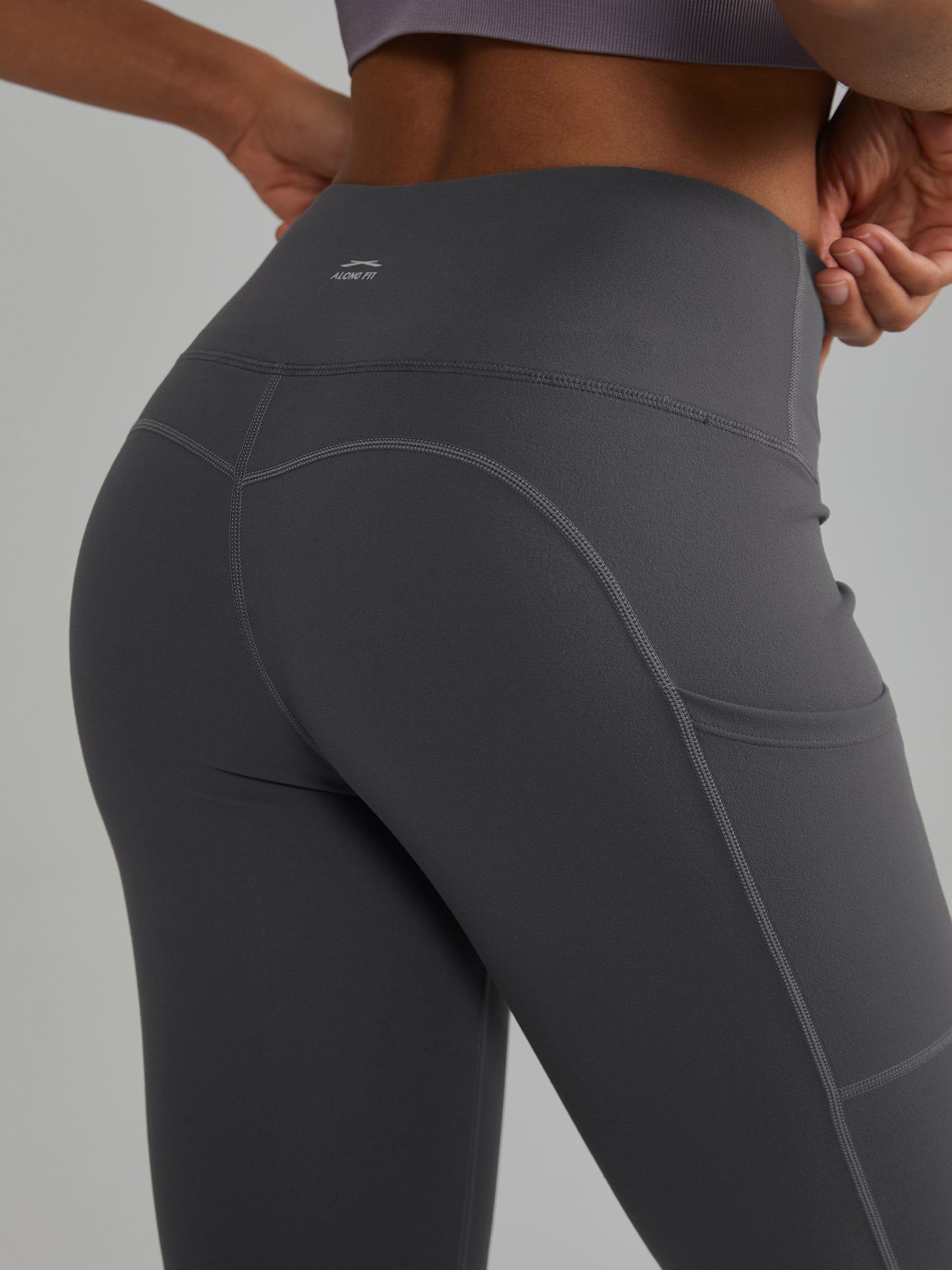 Buttery Soft High Waisted Yoga Pants Non-See-Through Full-Length Tights