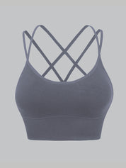 Seamless High-Performance Yoga Tank One-Piece Active Backless