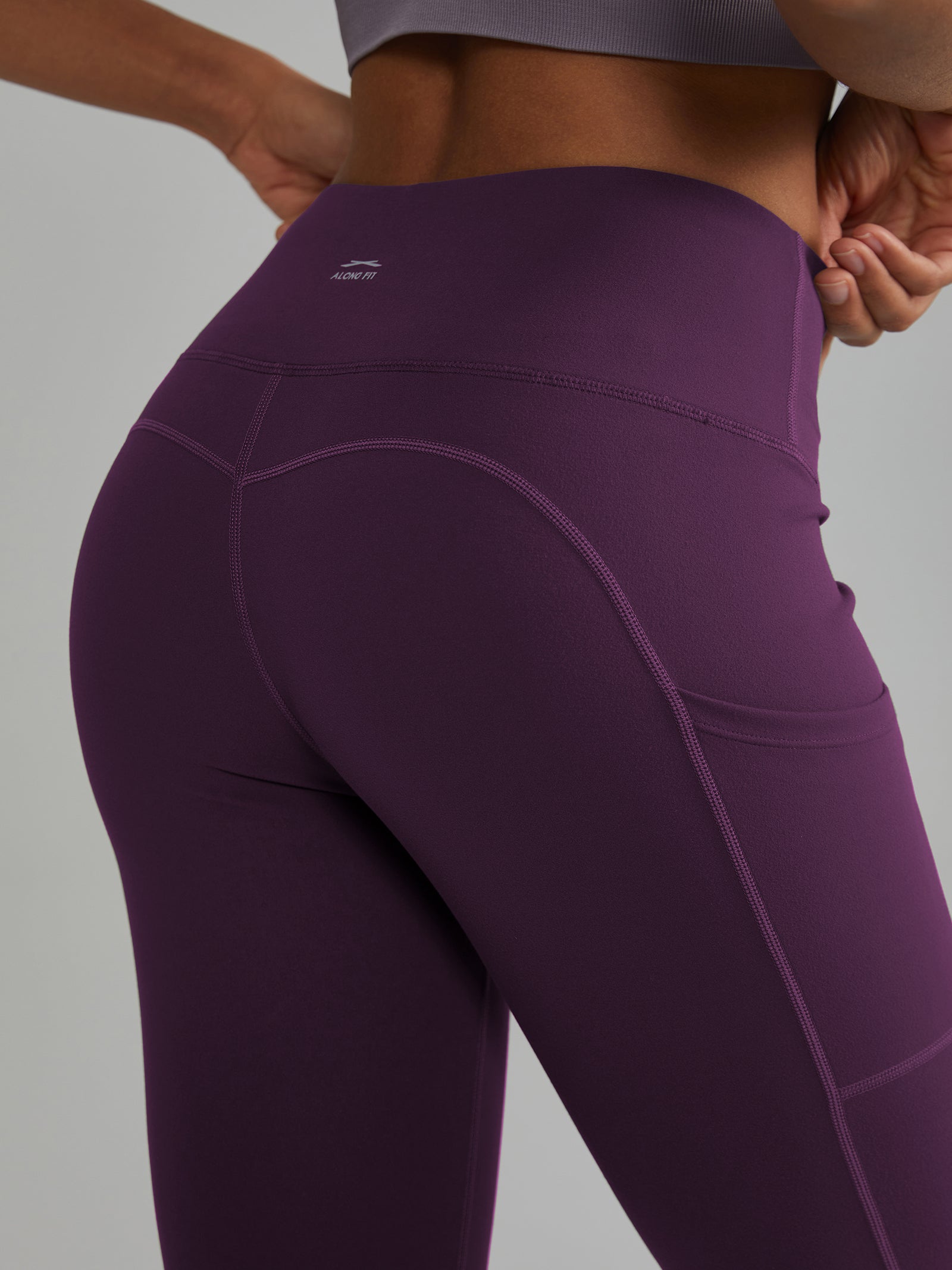 Buttery Soft High Waisted Yoga Pants Non-See-Through Full-Length Tights