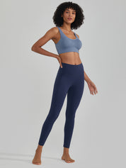 High-Waisted Yoga Pants Hidden Pocket on the Front Left Waistband