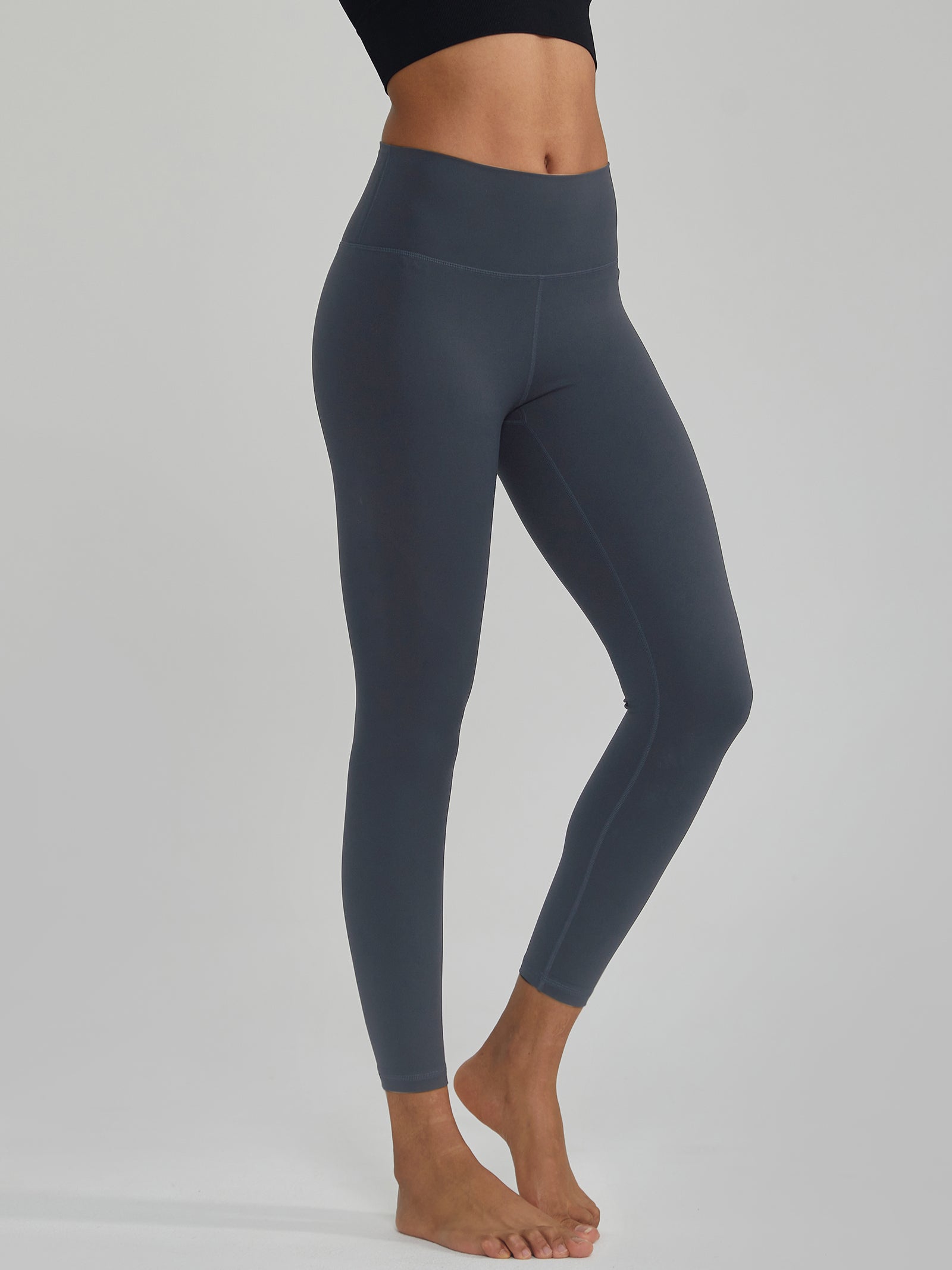 High-Waisted Yoga Pants Equipped with a Discreet Large Pocket