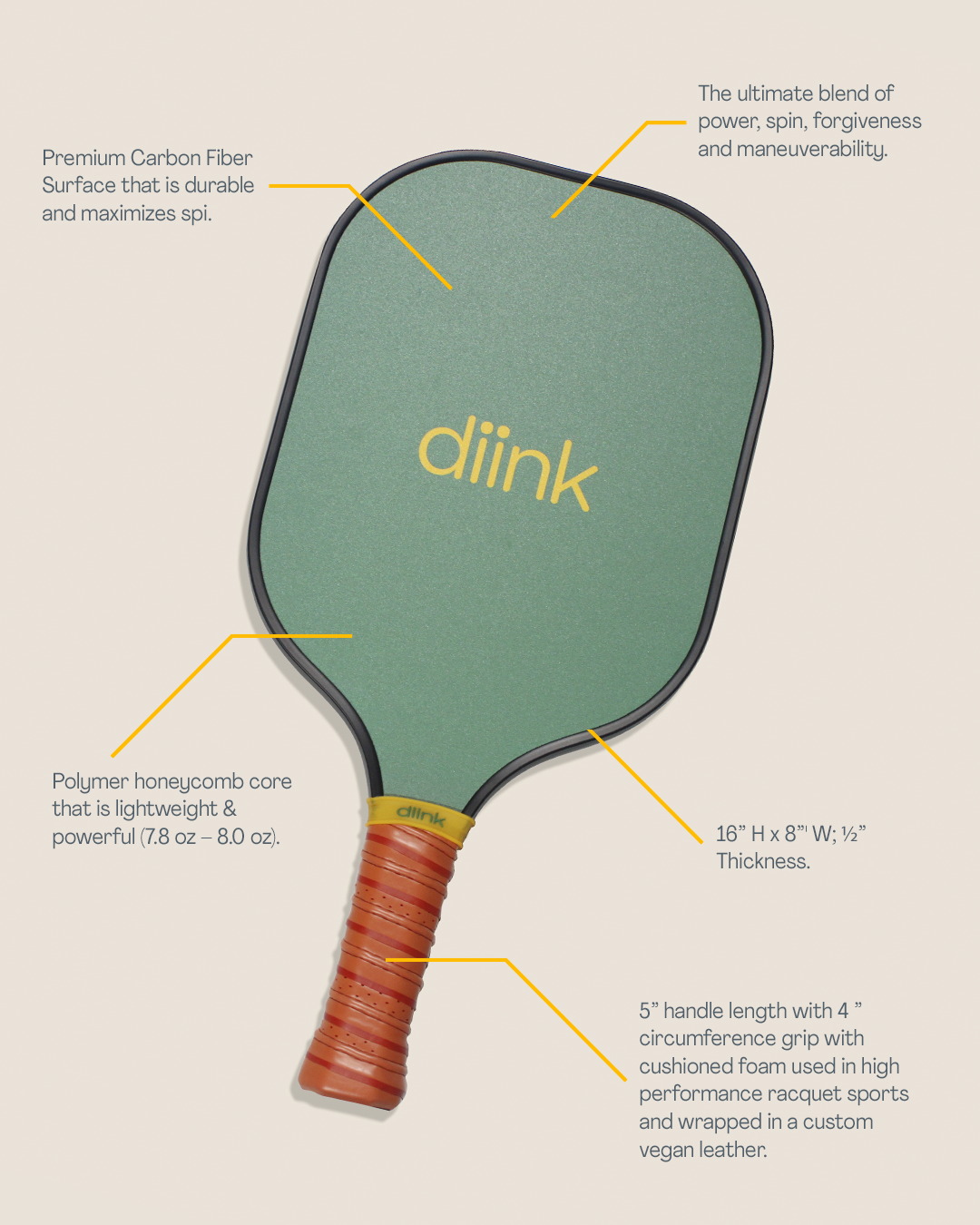 GM-300 Pickleball Paddle