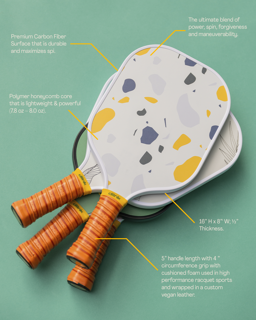 Botanical Bliss Pickleball Paddle